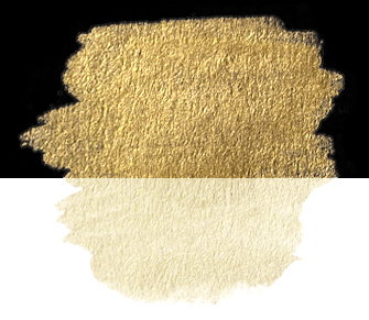 Finetec FINETEC® Pastilla de acuarela iridiscente Oro